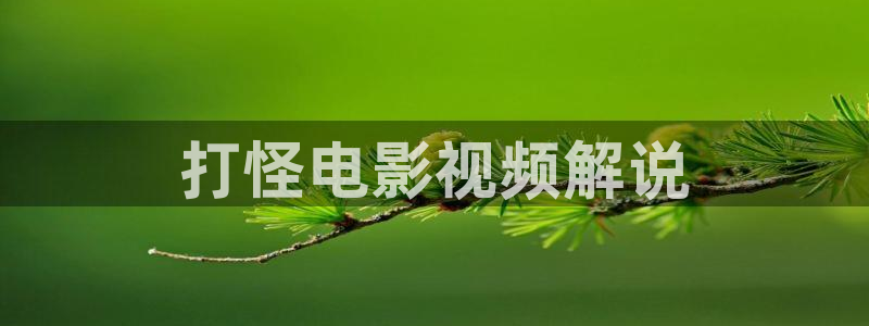 西瓜影院伦理：打怪电影视频解说