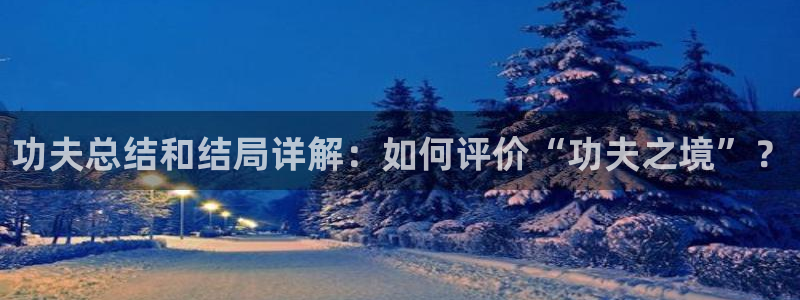 西瓜视频网站免费观看：功夫总结和结局详解：如何评价“功夫之境”？